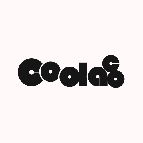 a black and white logo